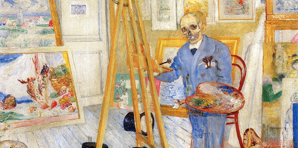 James Ensor The Skeleton painter