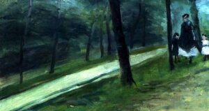 Pierre-Auguste Renoir - A Walk in the Woods