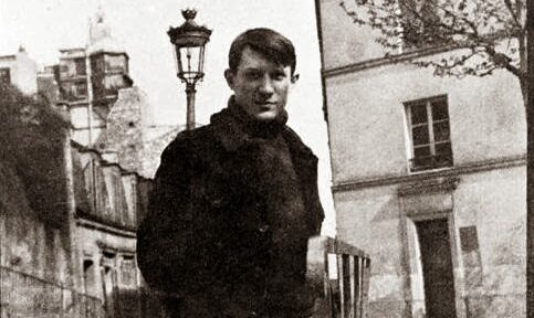 Pablo Picasso at Montmartre