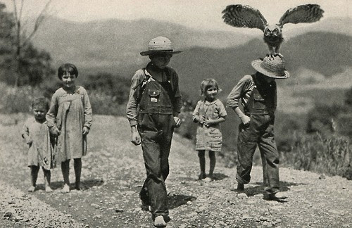 ABoyandhisowl NationalGeographic1933