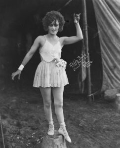 Zelda Boden Robbins Brothers Circus Breckenridge Texas 1926