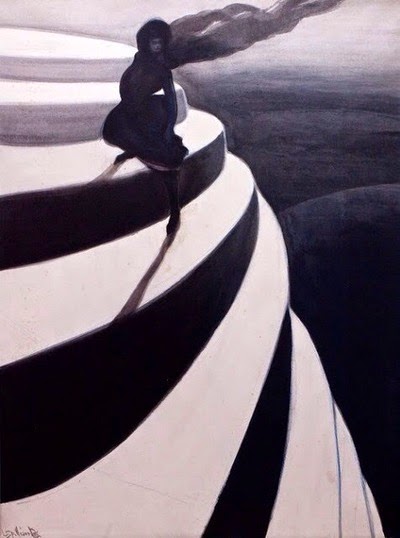 Painters [*/ ) At Night | Paintings by Leon Spilliaert, 1907