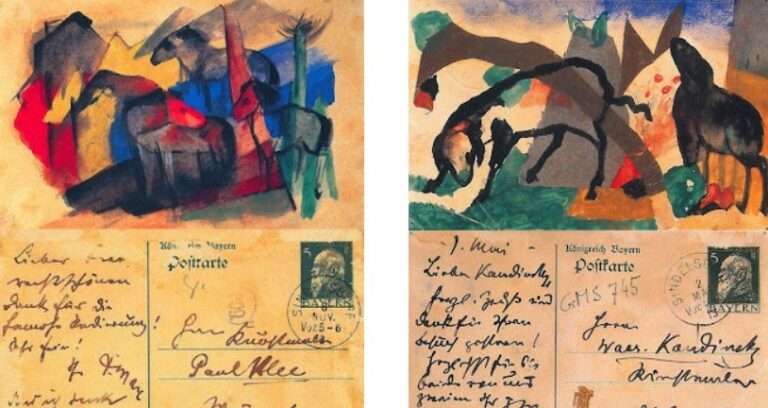 Postcards Franz Marc (1913)