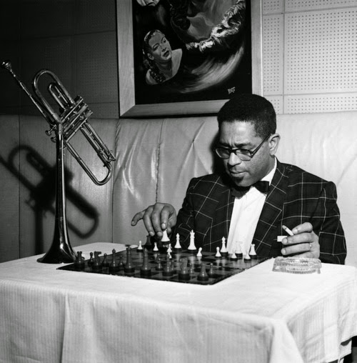 Playing chess | Dizzy Gillespie, 1954 - 58 2 Playing chess | Dizzy Gillespie, 1954 - 58 Dizzy2BGillespie