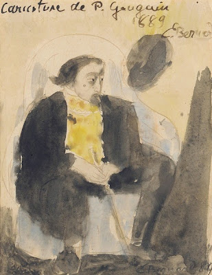 Caricature2Bof2BPaul2BGauguin2C2BEmile2BBernard