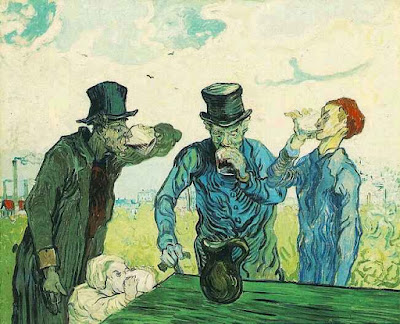 The Absinthe Drinkers: Vincent Van Gogh, 1853-1890
