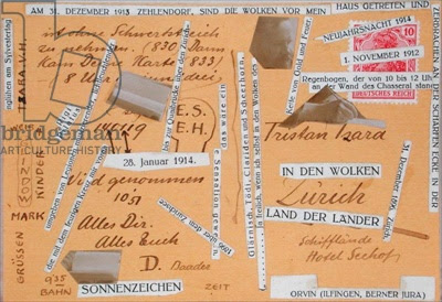 Postcards III | Tristan Tzara / Paul Eluard / Hugo Ball / Marcel Duchamp / Katherine Dreier / Max Bergmann, 1913-33