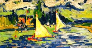 Maurice2Bde2BVlaminck2B252CSailboats2Bat2BChatou252C2B2B-2B1905