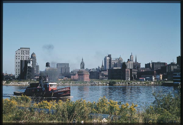 New York City in the early 1940s | Photos by Charles W. Cushman 11 New York City in the early 1940s | Photos by Charles W. Cushman Buffalo2527s2Bskyline2Bfrom2BCoast2BGuard2Bpoint