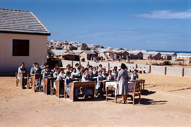 Gaza, School, Camp Jabalia | Photos by Inge Morath (1960)