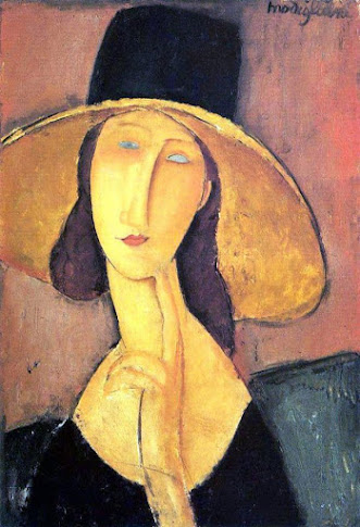 Amedeo2BModigliani2B 2BPortrait2Bof2BJeanne2BHebuterne2Bin2Ba2Blarge2Bhat252C2Bc.2B1918