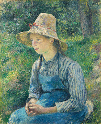 Camille2BPissarro2B 2BPeasant2BGirl2BWith2BA2BStraw2BHat