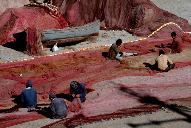 Morocco | Photos by Bruno Barbey (1972-2003) 6 Morocco | Photos by Bruno Barbey (1972-2003) Town2Bof2BEssaouira.2B1985.2BThe2Bfishing2Bharbour.