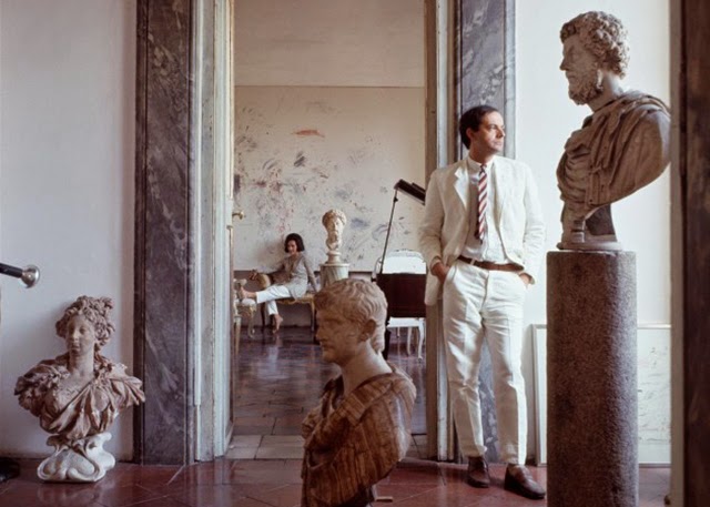 Cy Twombly's home in Rome | by Horst P. Horst, 1966