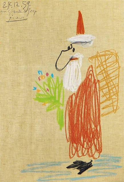 Pablo2BPicasso252C2BSanta2BClaus252C2B1959 1