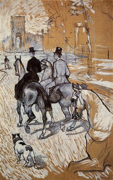 Horsemen2BRiding2Bin2Bthe2BBois2Bde2BBoulogne
