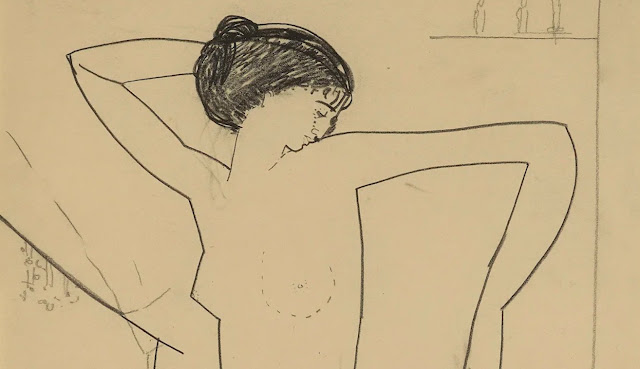 Amedeo2BModigliani252C2BSeated2BFemale2BNude252C2Bpossibly2BAnna2BAkhmatova252C