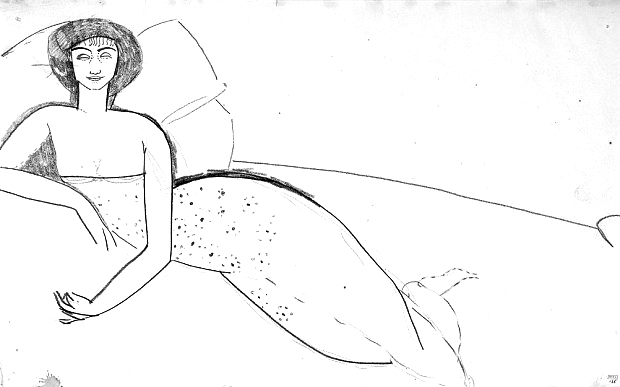 Modigliani252C2Bfrom2Bthe2Bsketches2Bof2BAnna2BAkmahtova
