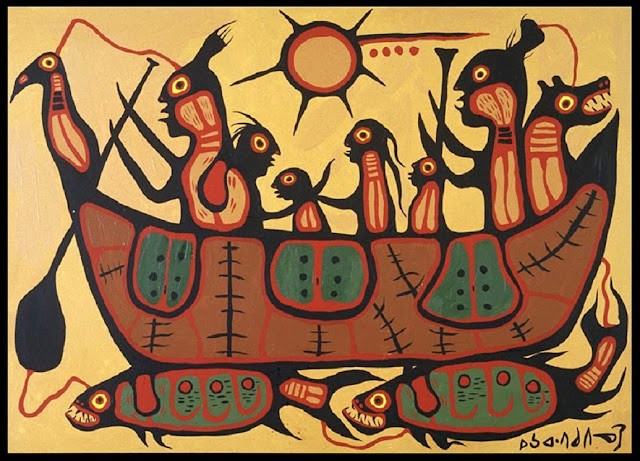 Norval2BMorrisseau2B2B 2B2BMigration2B2B2B2528acrylic2Bon2Bmasonite252C2B1973