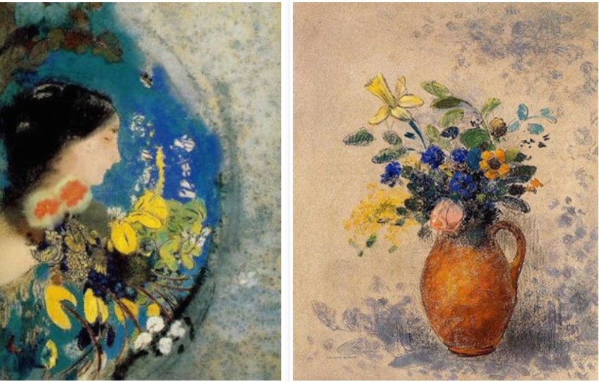 Flowers | Paintings by Odilon Redon, 1867-1915
