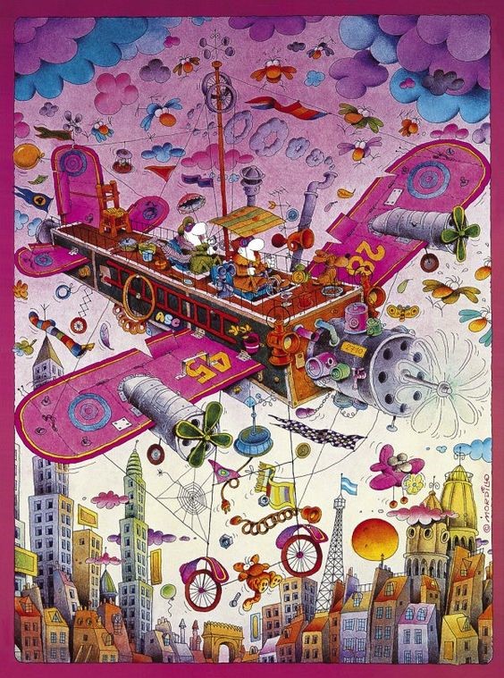 Guillermo Mordillo 海賊船の絵本 Amazon.com: 幽霊海賊船―ホログラム絵本: 9784785102395