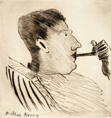 Tribute to Milton Avery | Mark Rothko, 1965 4 Tribute to Milton Avery | Mark Rothko, 1965 Milton2BAvery252C2BRothko2Bwith2BPipe252C2B1936