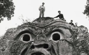 Herbert List, Park of the Palazzo Orsini, Bomarzo, near Rome, Italy, 1952