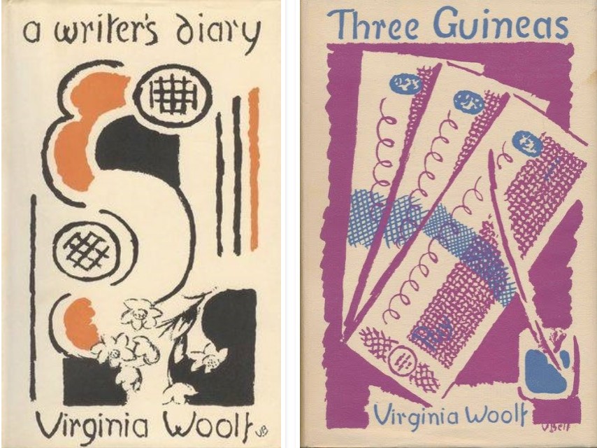 Virginia Woolf’s Book Covers by her sister | Vanessa Bell, 1921 -1958
