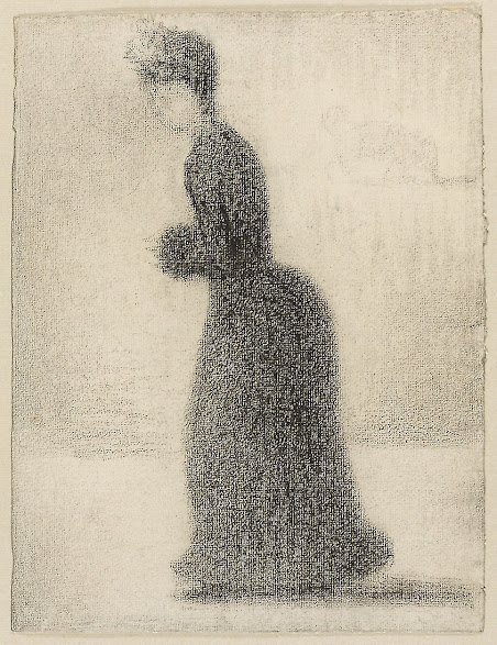 Georges2BSeurat252C2BWoman2Bwith2Ba2BMuff252C2B1884