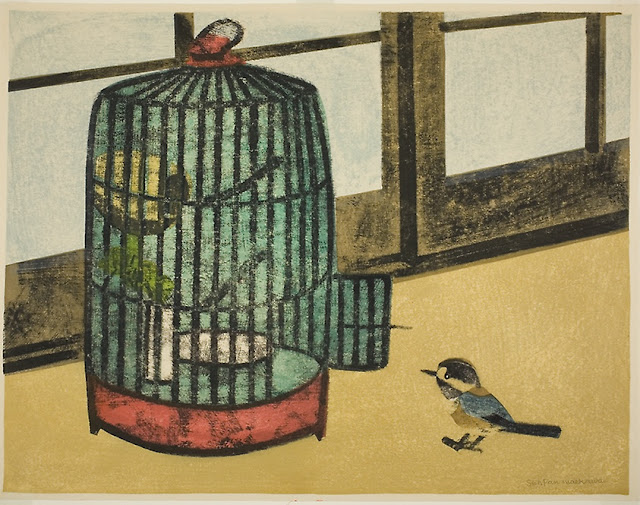 Maekawa2BSenpan252C2BTitmouse2Band2BBird2BCage252C2B1960