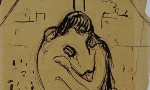 Edvard2BMunch252C2Bsketch2Bfor2BThe2BKiss252C2B1895