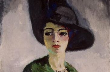 Kees van Dongen, Lady in a Black Hat, 1908