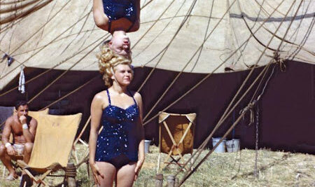 Lucia and Gerda Muller of The Chaludis in Costume