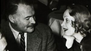 Marlene Dietrich & Ernest Hemingway