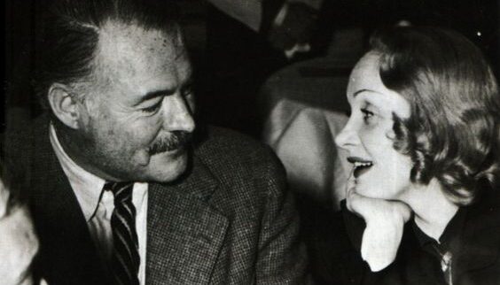Marlene Dietrich & Ernest Hemingway