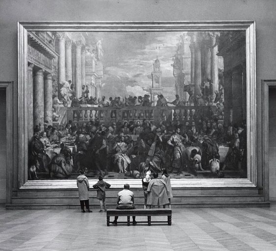 John20Gutmann20Children20in20the20Louvre20Paris201957