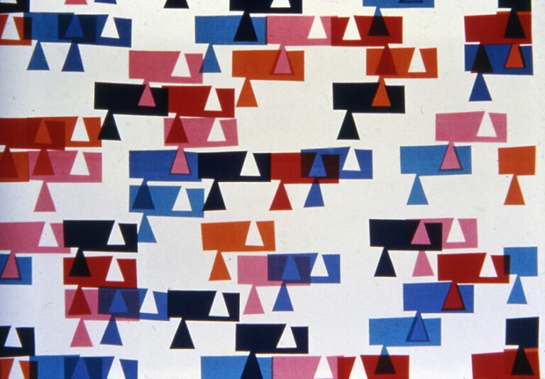 Alexander Girard, Rain (Furnishing Fabric), 1953