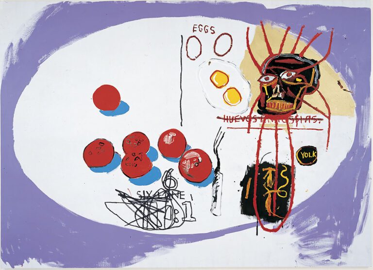 Jean-Michel-Basquiat-and-Andy-Warhol-Eggs-1985