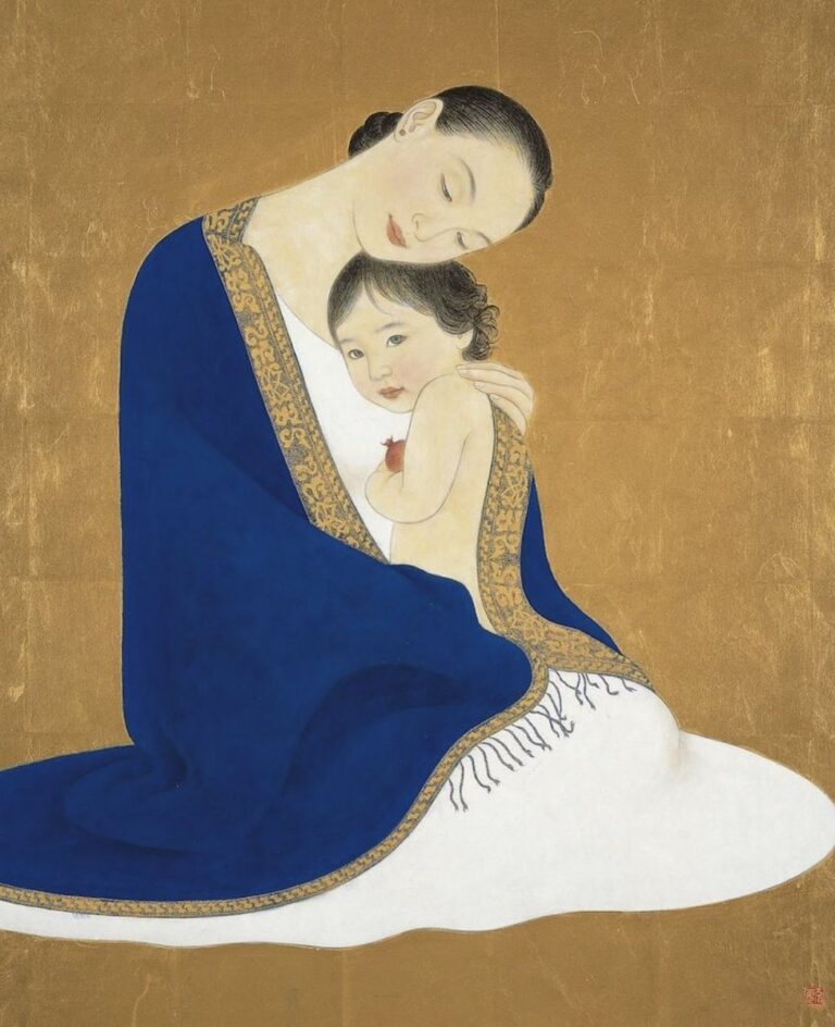 Ikuyo-Yasuda-Mother-and-Child-with-Pomegranate-1