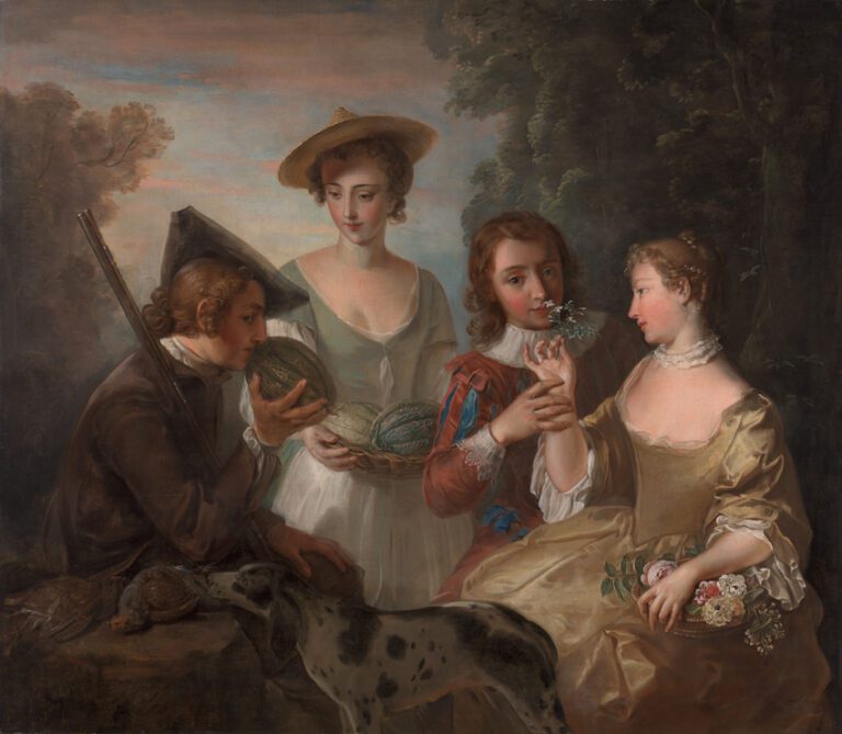 Philippe-Mercier-The-Sense-of-Smell-1744-to-1747-1