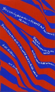 Corita-Kent-There-is-only-one-man-in-the-world-1967