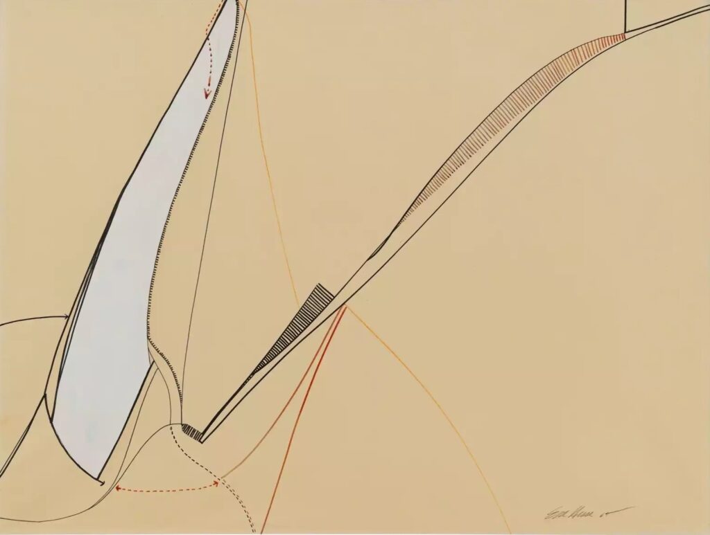 Early abstract drawings by Eva Hesse, 1957-65 9 Early abstract drawings by Eva Hesse, 1957-65 Eva Hesse 1965