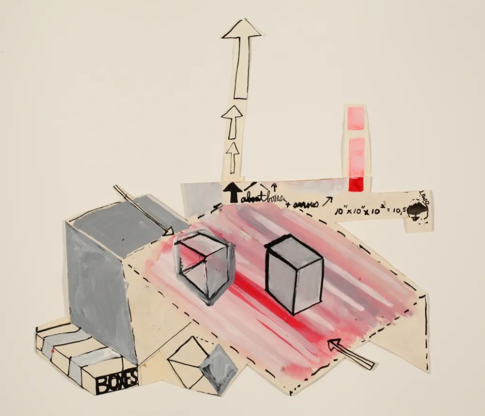 Early abstract drawings by Eva Hesse, 1957-65 3 Early abstract drawings by Eva Hesse, 1957-65 Eva Hesse No title 1964 b