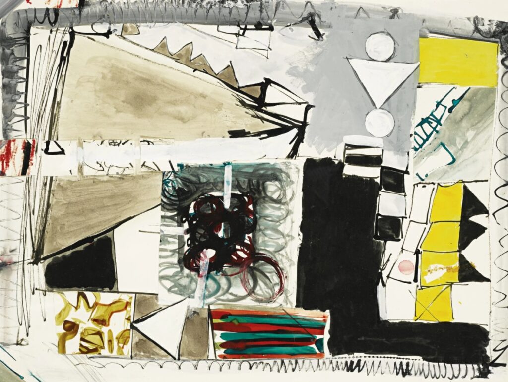 Early abstract drawings by Eva Hesse, 1957-65 5 Early abstract drawings by Eva Hesse, 1957-65 Eva Hesse Untitled 1963