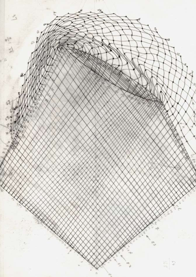 Iannis Xenakis Etude pour points lumineux diatope 1975 detail