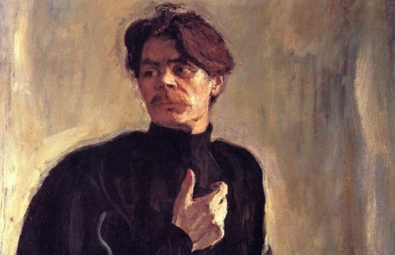 Portrait of Maxim Gorky 1905 Valentin Serov 1