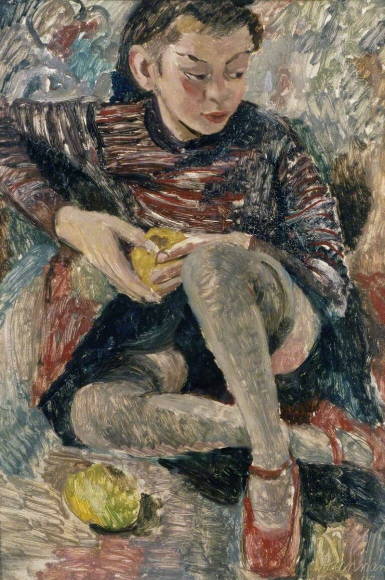 Dorothy-Annan-Girl-with-an-Apple-1943