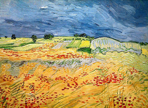 Vincent van Gogh The Plain at Auvers 1890