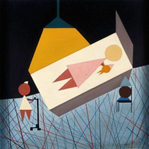 A-Mother-and-Child-in-a-Maternity-Ward-1962