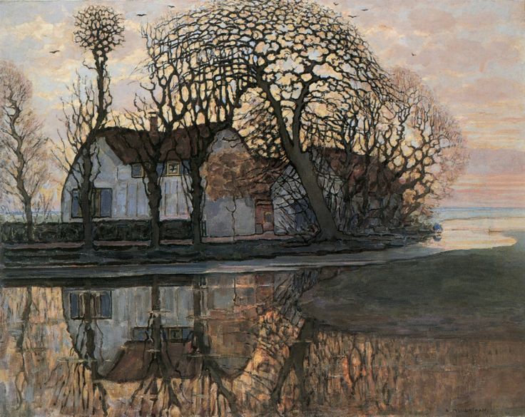 Piet Mondrian Farm at Duivendrecht 1907